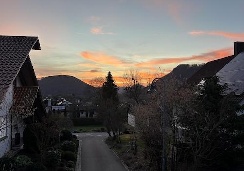 Abendstimmung auf der Terrasse