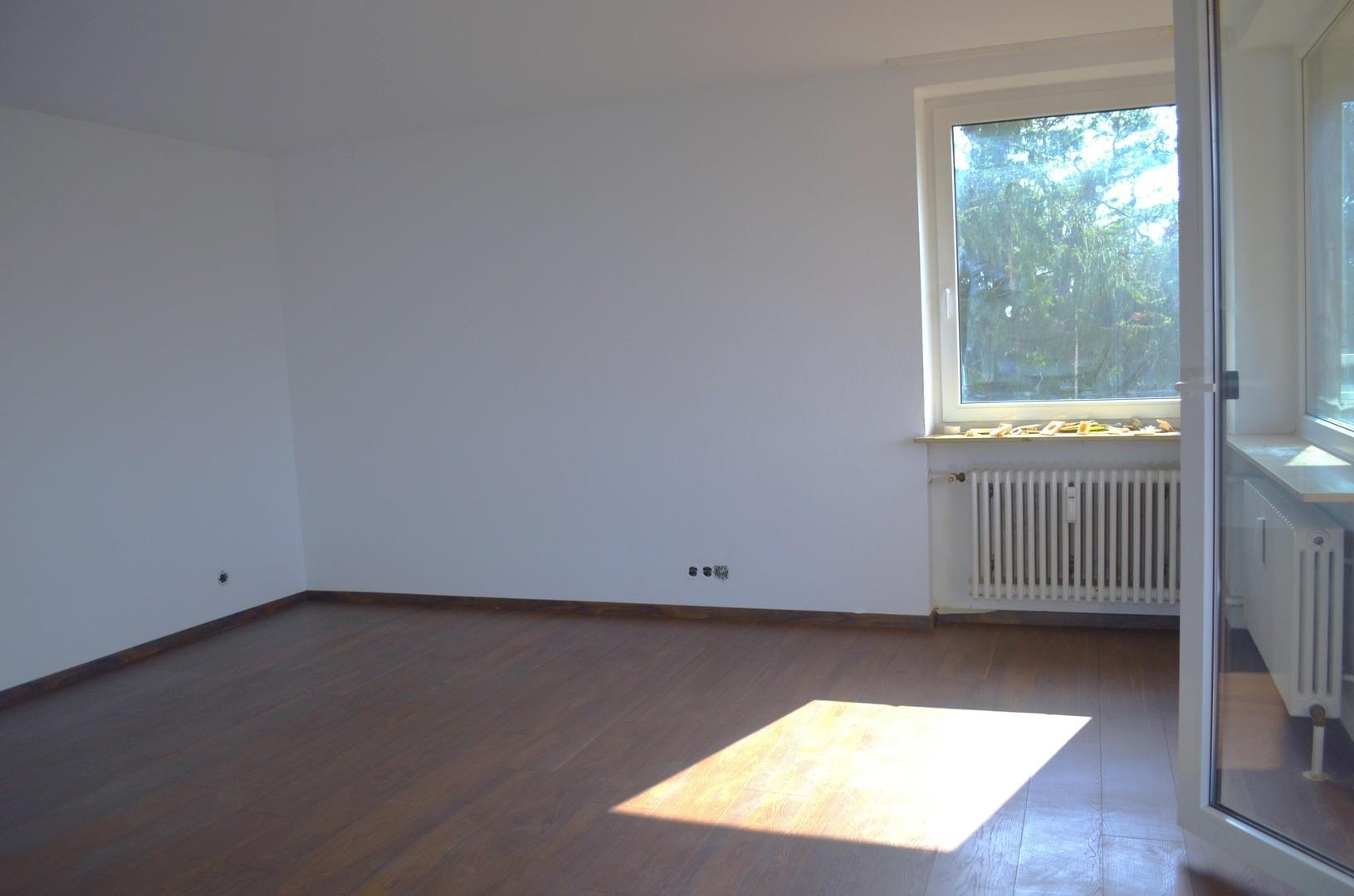 Südfenster im Wohnzimmer