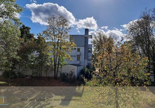 Blick vom Wohnzimmerbalkon