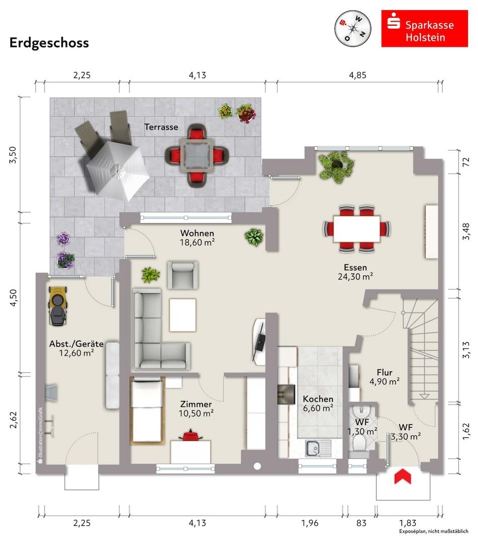 Grundriss Erdgeschoss
