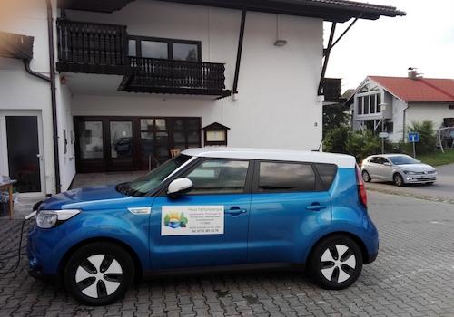 Hausansicht von Ost nach West 