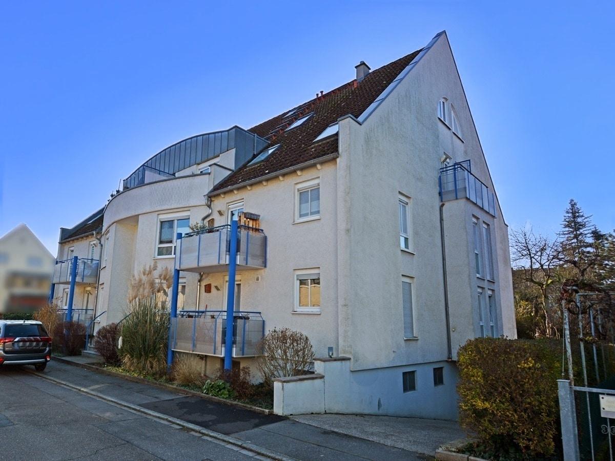 seitliche Gebäudeansicht