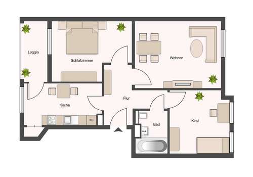 Grundriss 
