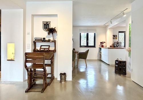 Flurbereich Einheit s/w