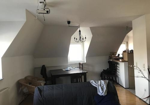 Wohnzimmer Richtung Küche