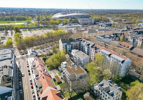 Weitblick über das Wohnumfeld