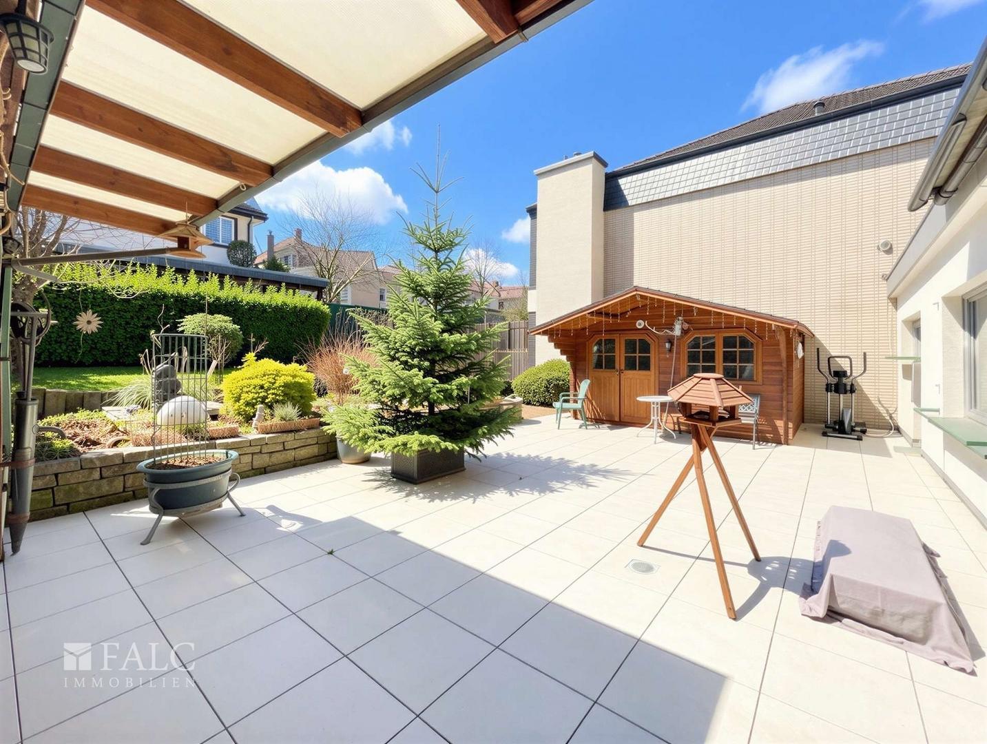 Terrasse Wohnen - (KI generiert)