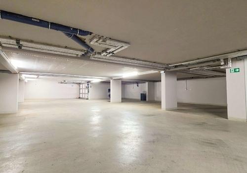Komfortable Tiefgarage