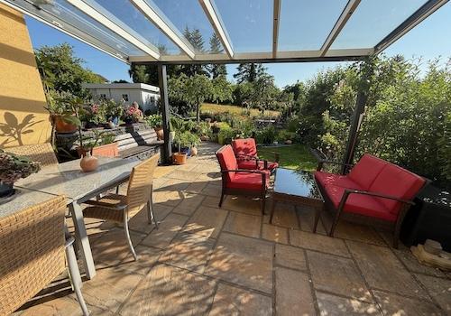 Blick von Terrasse