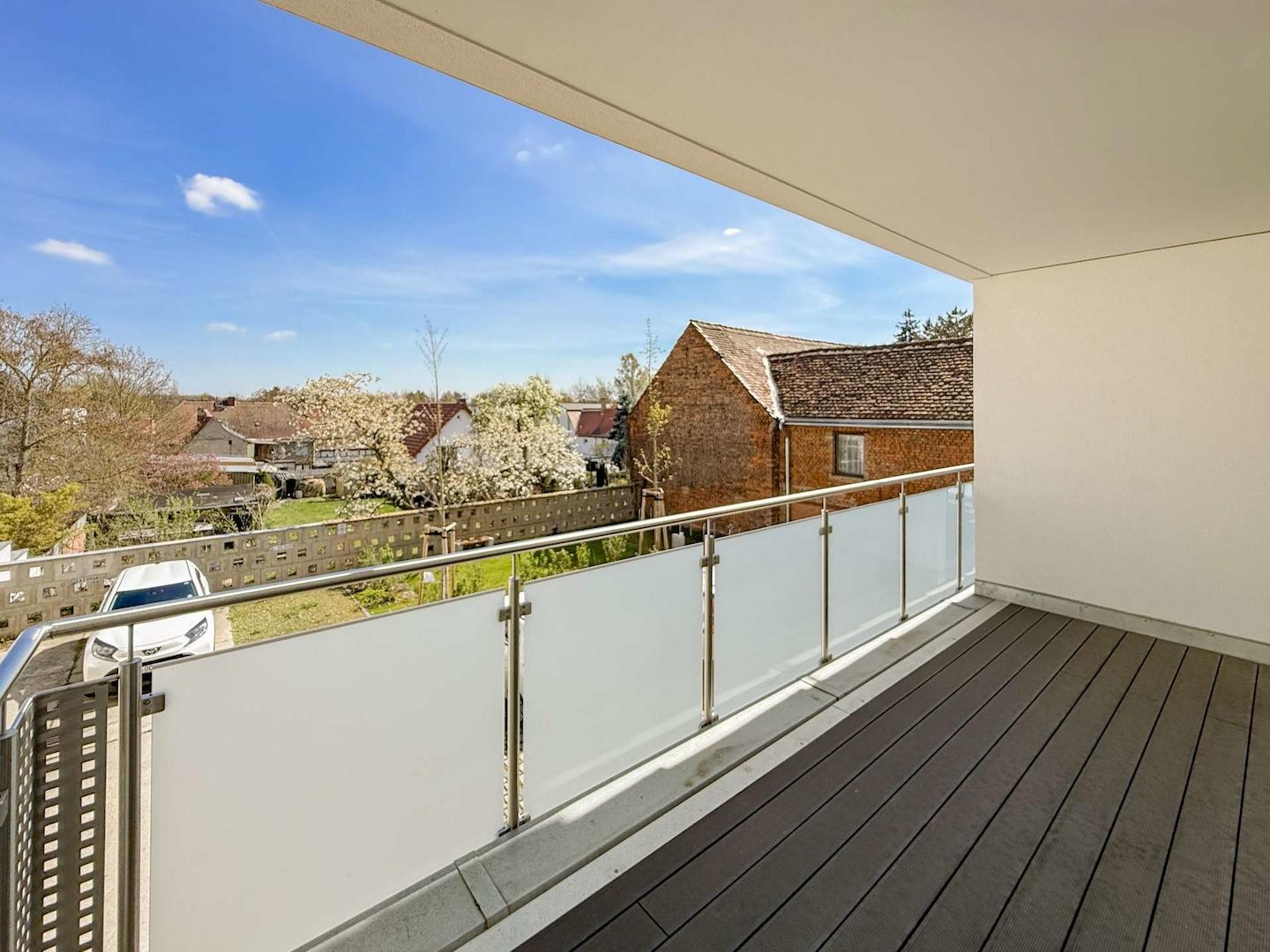 Großer Balkon