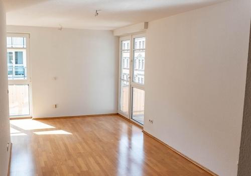 Blick ins Wohnzimmer
