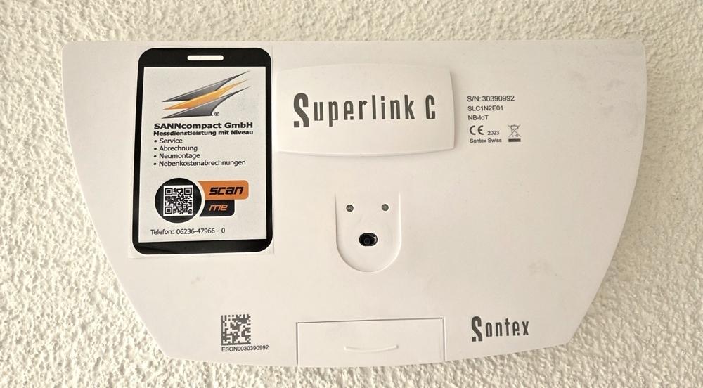 moderne Heizungsfunkablesung
