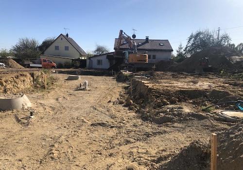 Erschließungsarbeiten