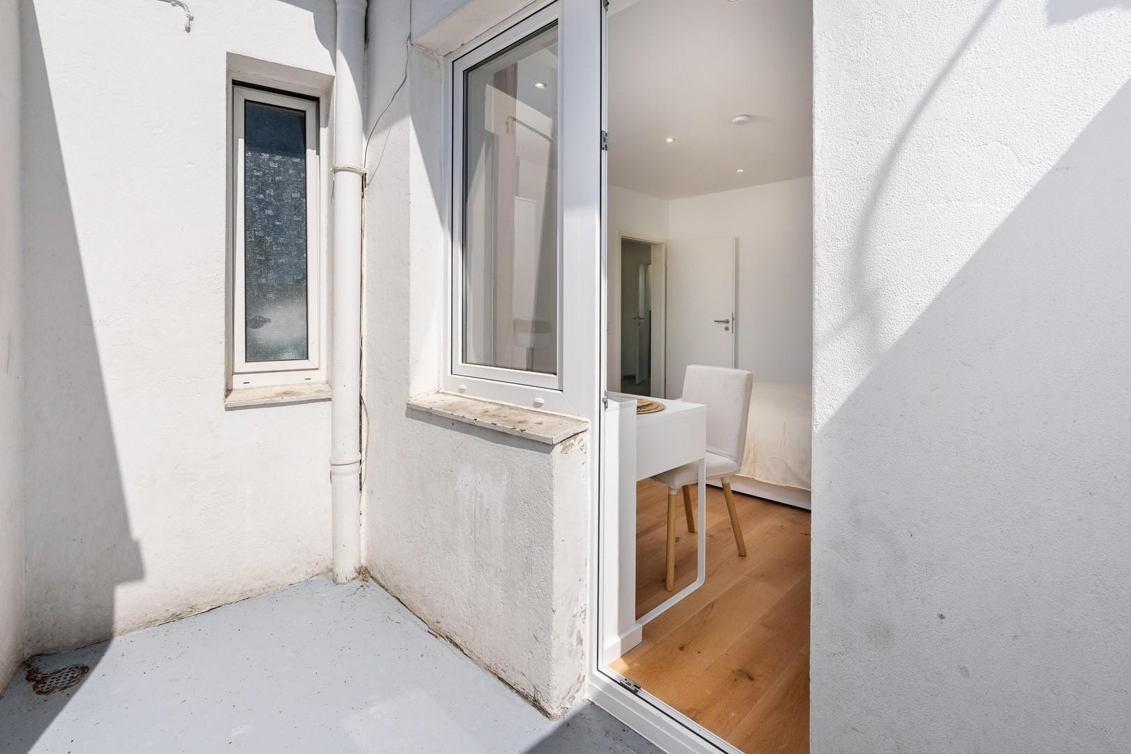 Balkon zum WG-Zimmer