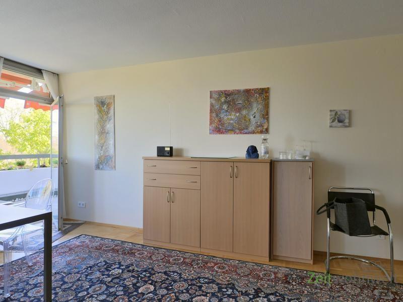 Blick zum Balkonausgang