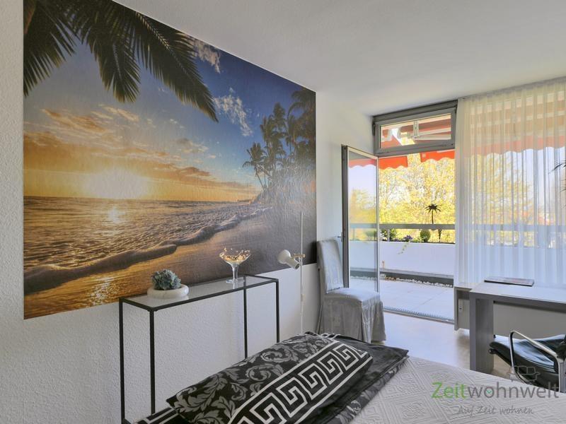 Schlafzimmer-Balkonausblick