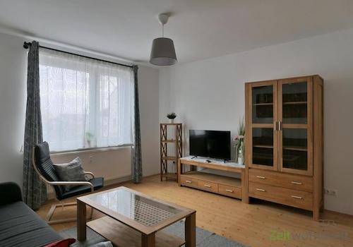 Blick ins Wohnzimmer