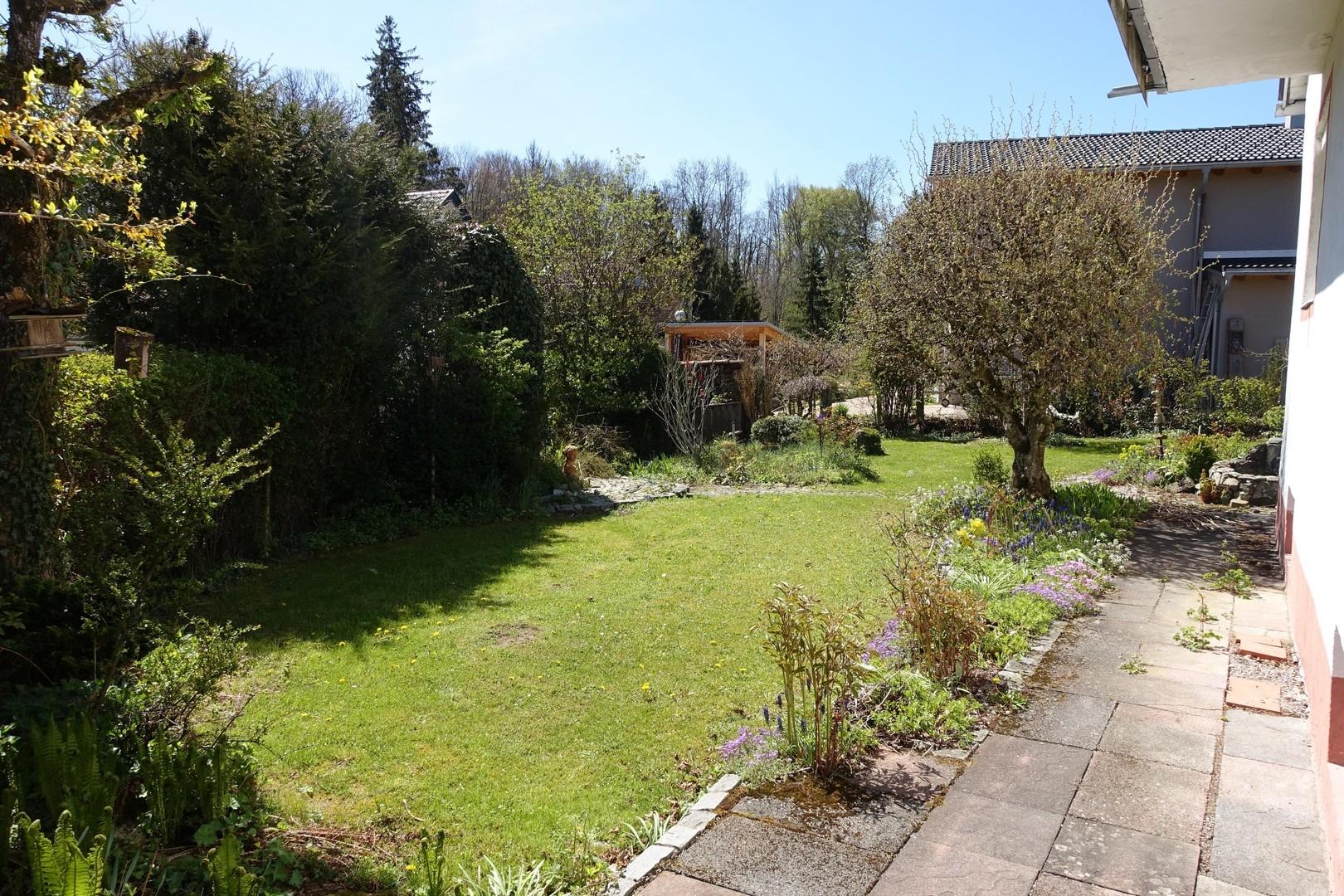 Garten Süd-Ost-Ausrichtung