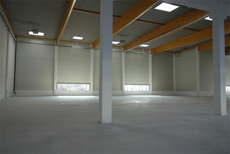 Hallenansicht
