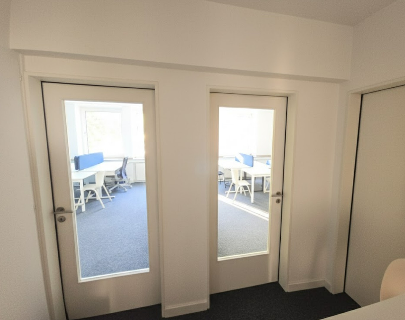 Ansicht Flur zu Büro 1+2