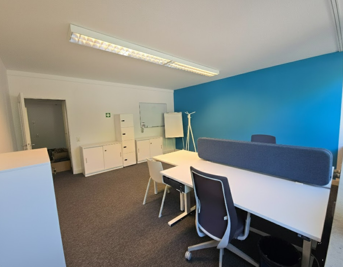 Büro 1, Innenansicht