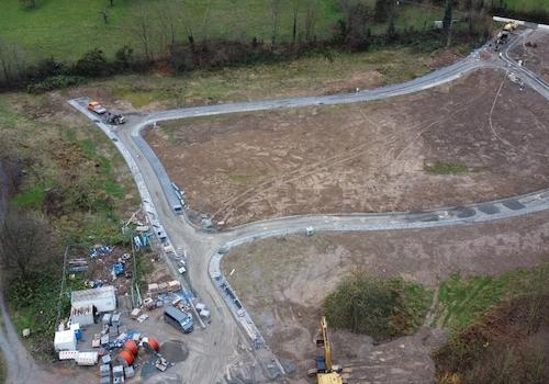 es geht zügig voran...