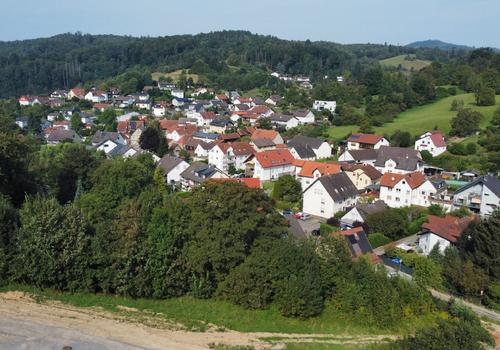 Blick über Elmshausen
