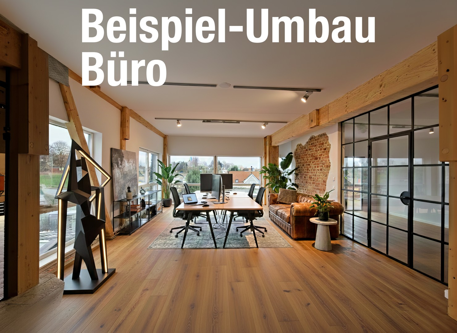 Visualisierung eines Umbaus