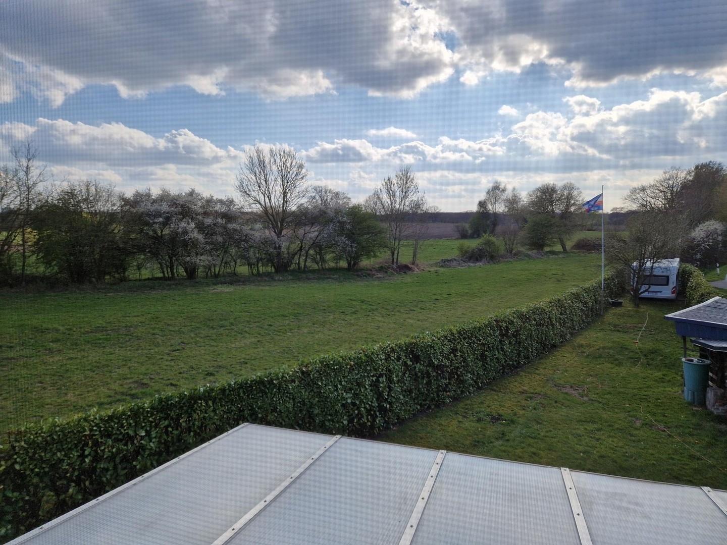 Blick aus dem Schlafzimmer