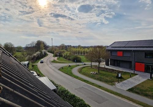 Blick vom Spitzboden