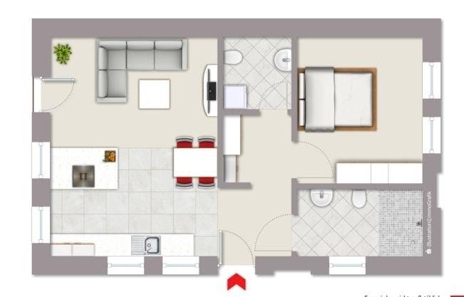 Grundriss Wohnung 3