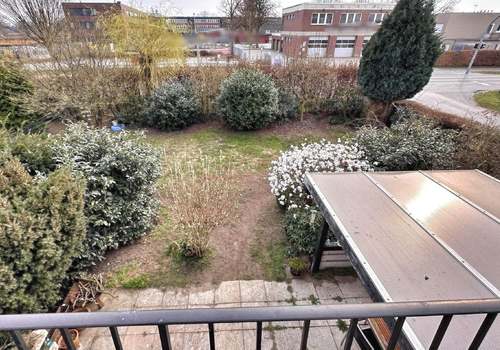 Ausblick vom Balkon