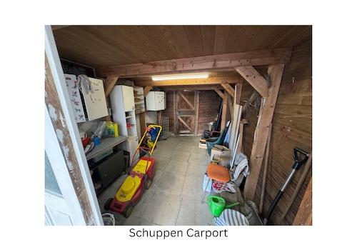 Schuppen bgb.v.Garten u.Carpor