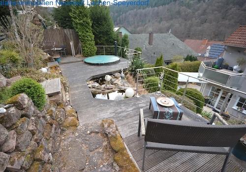 Pool im Garten 
