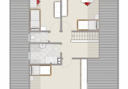 Grundriss Obergeschoss