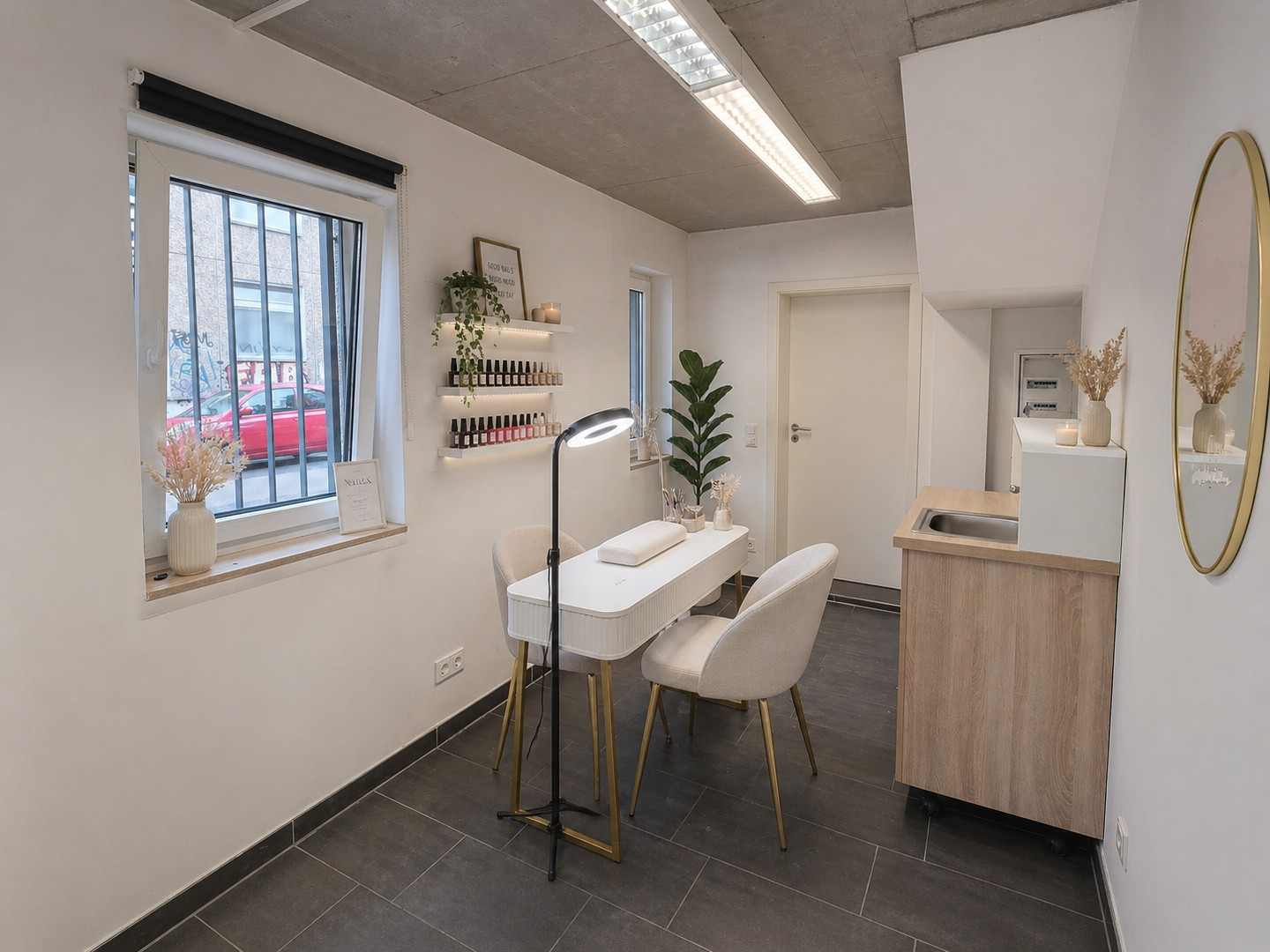 Innenbereich 3D Möbliert