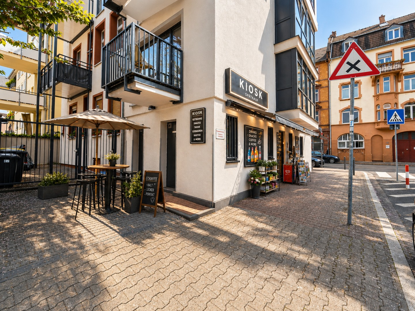 Außenbereich 3D Möbliert