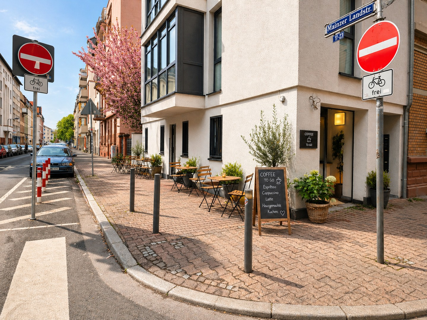 Außenbereich 3D Möbliert