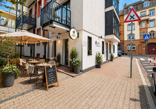 Außenbereich 3D Möbliert