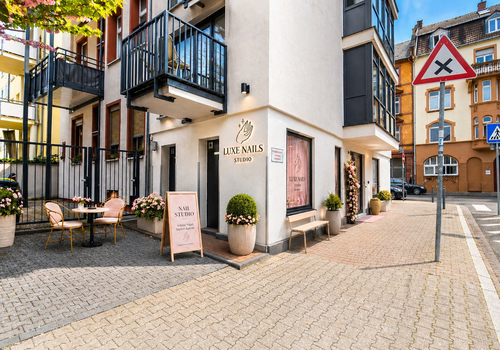 Außenbereich 3D Möbliert