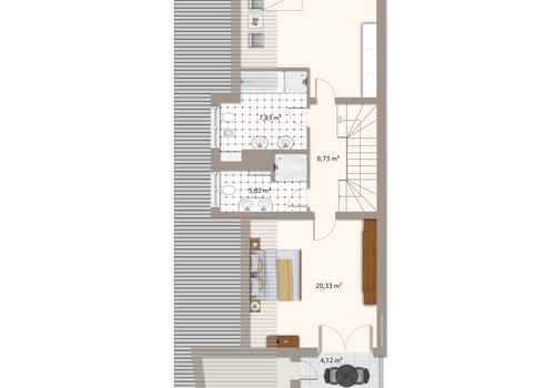 Grundriss Obergeschoss