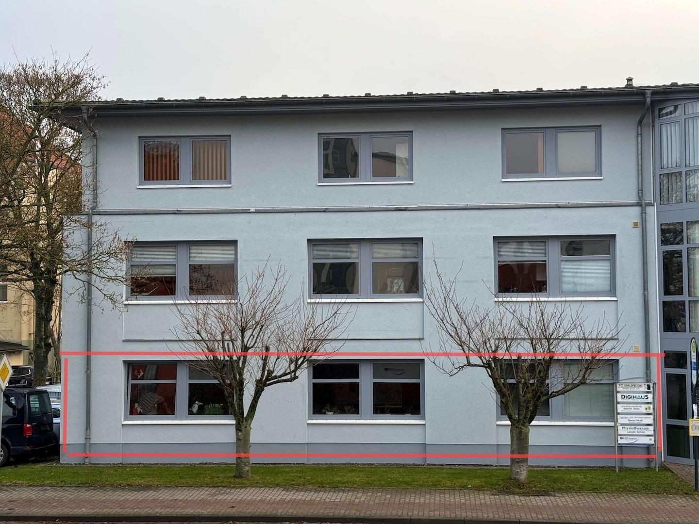 Ansicht Mietbereich Strasse