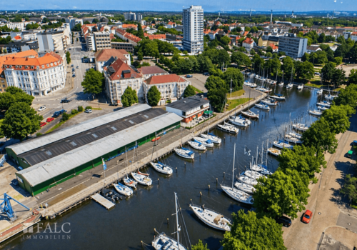 Luftbild Yachthafen