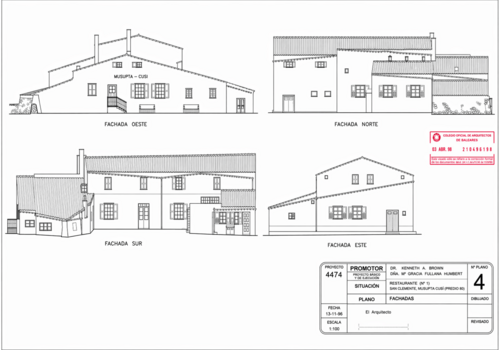 Fassade 2 - Grundriss