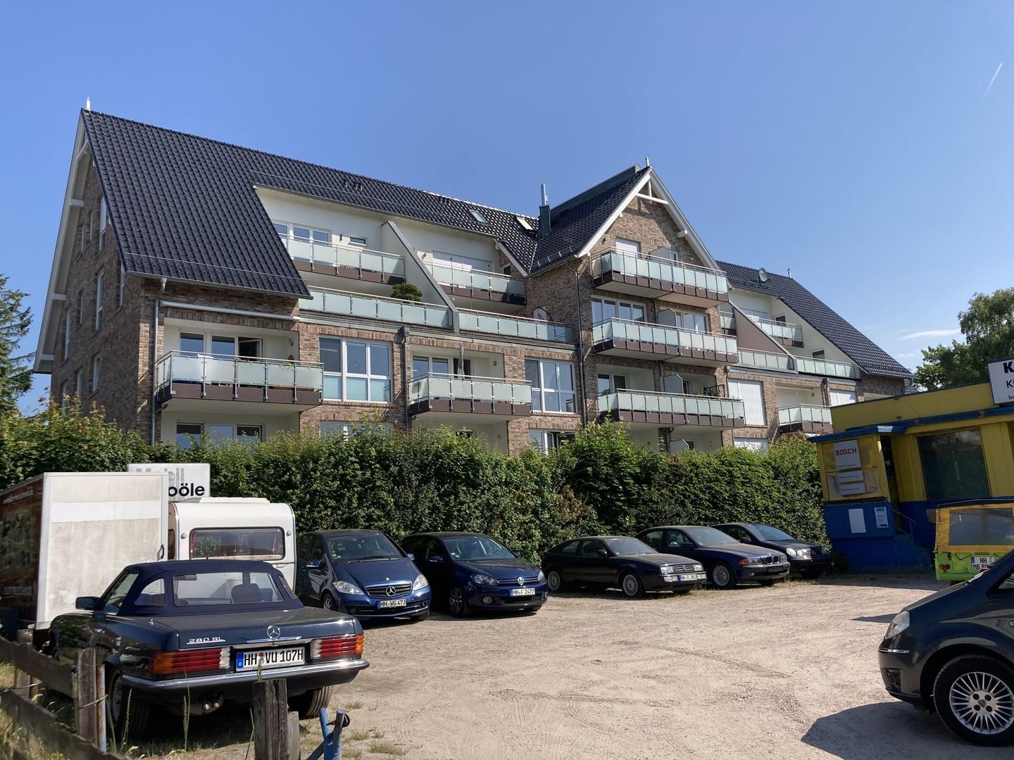Rückseite Wohnanlage 