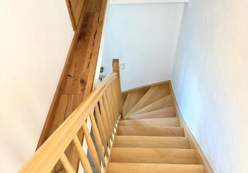neue Treppe ins DG