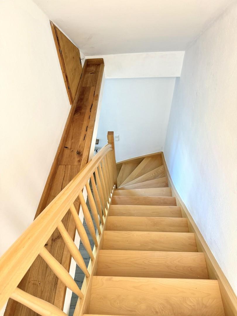 neue Treppe ins DG