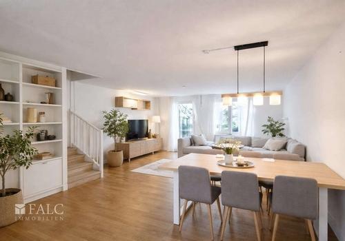 offener Wohn- Essbereich