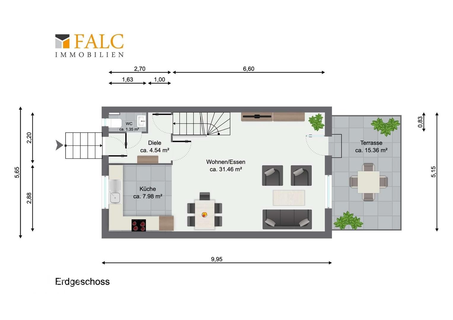 Grundriss Erdgeschoss