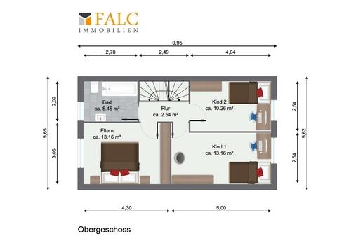 Grundriss Obergeschoss